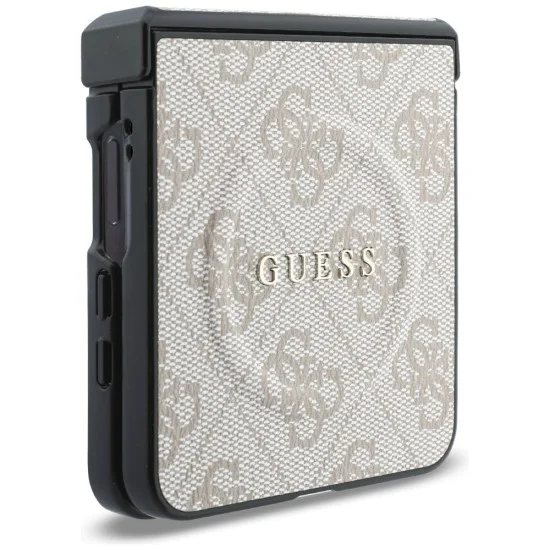 Калъф Guess 4G Leather Classic MagSafe (GUHMZF8P4MSEGCP) - Samsung Galaxy Z Flip8 - Розов