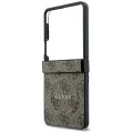 Калъф Guess 4G Leather Classic MagSafe (GUHMZF8P4MSEGCW) - Samsung Galaxy Z Flip8 - Кафяв
