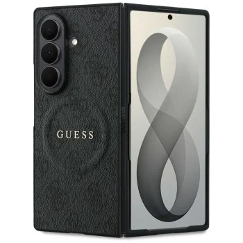 Калъф Guess 4G Leather Classic MagSafe (GUHMZFD8P4MSEGCK) - Samsung Galaxy Z Fold8 Ultra - Черен