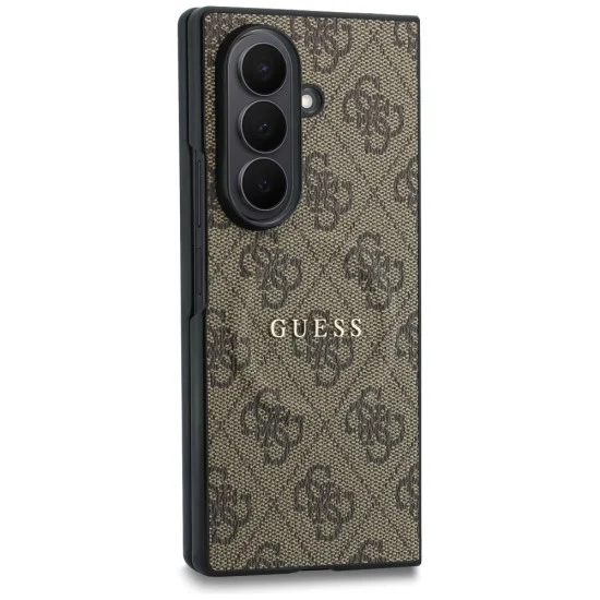 Калъф Guess 4G Leather Classic MagSafe (GUHMZFD8P4MSEGCW) - Samsung Galaxy Z Fold8 Ultra - Кафяв