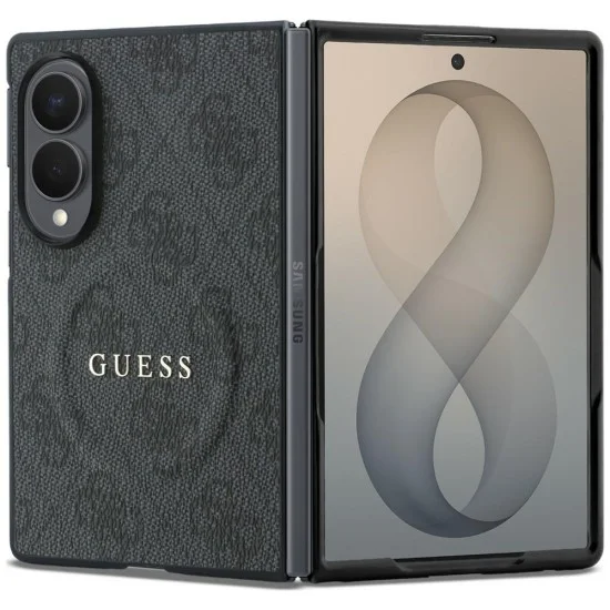 Калъф Guess 4G Leather Classic MagSafe (GUHMZFW8P4MSEGCK) - Samsung Galaxy Z Fold8 - Черен