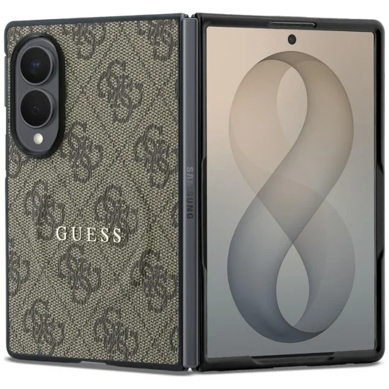 Калъф Guess 4G Leather Classic MagSafe (GUHMZFW8P4MSEGCW) - Samsung Galaxy Z Fold8 - Кафяв