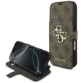 Guess - Book 4G Metal Logo (GUBKP18X4GMGBR) - iPhone 18 Pro Max / iPhone 17 Pro Max - Brown