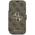 Guess - Book 4G Metal Logo (GUBKP18X4GMGBR) - iPhone 18 Pro Max / iPhone 17 Pro Max - Brown