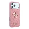 Калъф Guess Fixed Glitter Big 4G (GUHCP18LHG4SGP) - iPhone 18 Pro - Розов