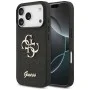 Калъф Guess Fixed Glitter Big 4G (GUHCP18XHG4SGK) - iPhone 18 Pro - Черен