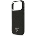 Калъф Guess Glitter Triangle Logo MagSafe (GUHMP18XPFGTSCMK) - iPhone 18 Pro Max / iPhone 17 Pro Max - Черен