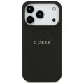 Guess - Grained Gold Ring MagSafe (GUHMP18LPGHSMMK) - iPhone 18 Pro / iPhone 17 Pro - Black