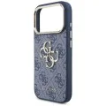 Калъф Guess Hardcase 4G Big Classic Logo (GUHCP18L4GMGCBL) - iPhone 18 Pro / iPhone 17 Pro - Син