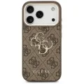 Калъф Guess Hardcase 4G Big Classic Logo (GUHCP18L4GMGCBR) - iPhone 18 Pro - Кафяв