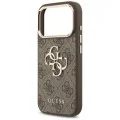 Калъф Guess Hardcase 4G Big Classic Logo (GUHCP18L4GMGCBR) - iPhone 18 Pro - Кафяв