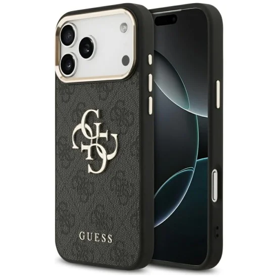 Калъф Guess Hardcase 4G Big Classic Logo (GUHCP18L4GMGCGR) - iPhone 18 Pro - Черен