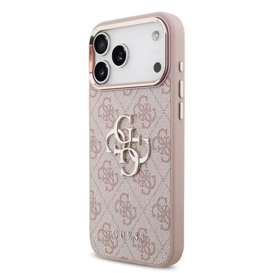 Калъф Guess Hardcase 4G Big Classic Logo (GUHCP18L4GMGCPI) - iPhone 18 Pro - Розов