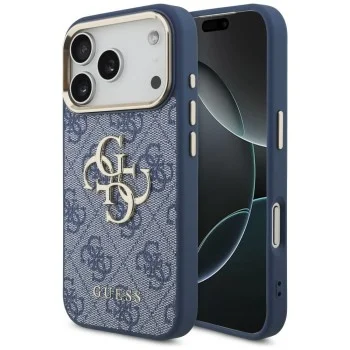 Калъф Guess Hardcase 4G Big Classic Logo (GUHCP18X4GMGCBL) - iPhone 18 Pro Max / iPhone 17 Pro Max - Син