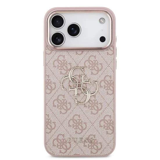 Калъф Guess Hardcase 4G Big Classic Logo (GUHCP18X4GMGCPI) - iPhone 18 Pro Max - Розов