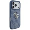 Калъф Guess Hardcase 4G Big Logo (GUHCP18L4GMGBL) - iPhone 18 Pro / iPhone 17 Pro - Син