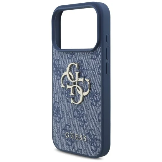 Калъф Guess Hardcase 4G Big Logo (GUHCP18L4GMGBL) - iPhone 18 Pro / iPhone 17 Pro - Син