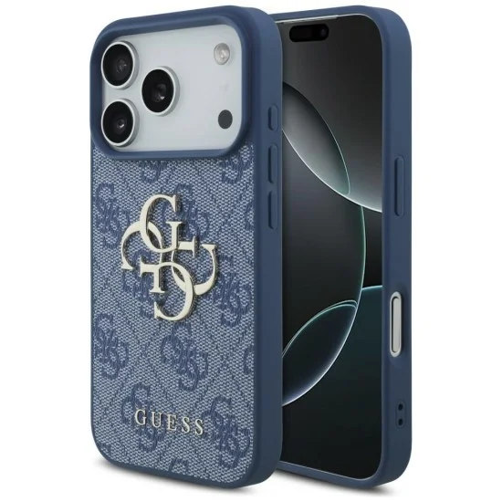 Калъф Guess Hardcase 4G Big Logo (GUHCP18X4GMGBL) - iPhone 18 Pro Max / iPhone 17 Pro Max - Син