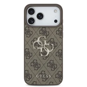 Калъф Guess Hardcase 4G Big Logo (GUHCP18X4GMGBR) - iPhone 18 Pro Max - Кафяв