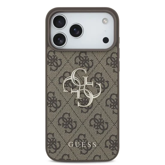 Калъф Guess Hardcase 4G Big Logo (GUHCP18X4GMGBR) - iPhone 18 Pro Max - Кафяв