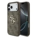 Калъф Guess Hardcase 4G Big Logo (GUHCP18X4GMGBR) - iPhone 18 Pro Max - Кафяв