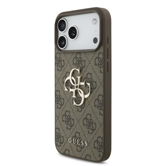 Калъф Guess Hardcase 4G Big Logo (GUHCP18X4GMGBR) - iPhone 18 Pro Max - Кафяв