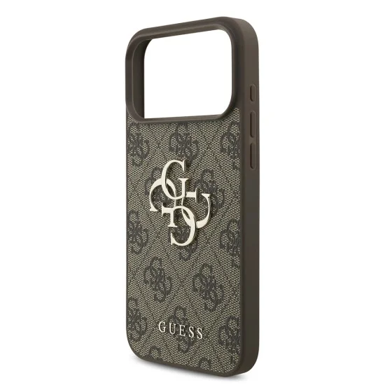 Калъф Guess Hardcase 4G Big Logo (GUHCP18X4GMGBR) - iPhone 18 Pro Max - Кафяв