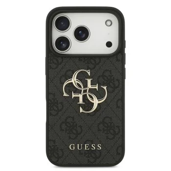 Калъф Guess Hardcase 4G Big Logo (GUHCP18X4GMGGR) - iPhone 18 Pro Max - Черен