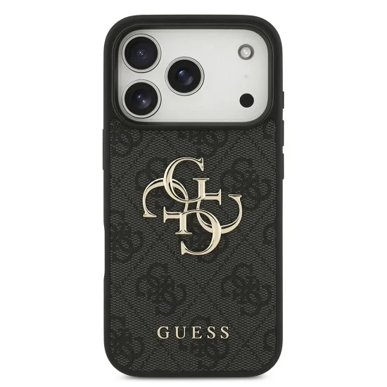 Калъф Guess Hardcase 4G Big Logo (GUHCP18X4GMGGR) - iPhone 18 Pro Max - Черен