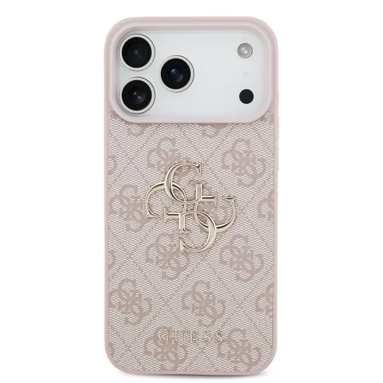Калъф Guess Hardcase 4G Big Logo (GUHCP18X4GMGPI) - iPhone 18 Pro Max - Розов