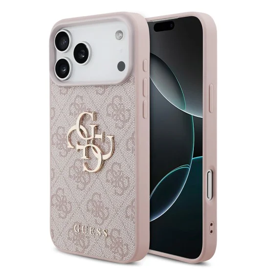 Калъф Guess Hardcase 4G Big Logo (GUHCP18X4GMGPI) - iPhone 18 Pro Max - Розов
