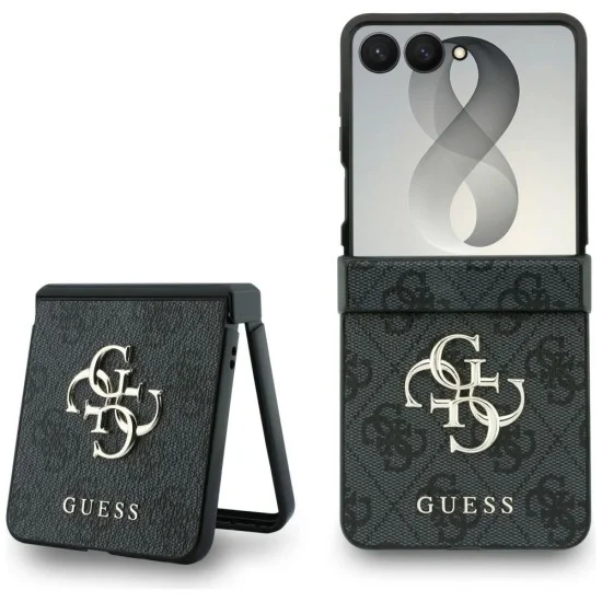 Калъф Guess Hardcase 4G Big Logo (GUHCZF84GMGGR) - Samsung Galaxy Z Flip8 - Черен