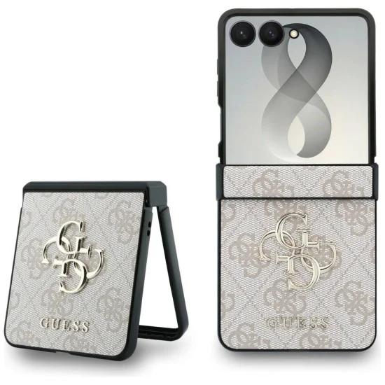 Калъф Guess Hardcase 4G Big Logo (GUHCZF84GMGPI) - Samsung Galaxy Z Flip8 - Розов