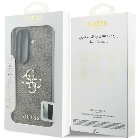 Калъф Guess Hardcase 4G Big Logo (GUHCZFD84GMGBR) - Samsung Galaxy Z Fold8 Ultra - Кафяв