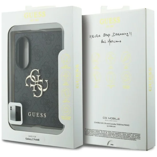 Калъф Guess Hardcase 4G Big Logo (GUHCZFW84GMGGR) - Samsung Galaxy Z Fold8 - Черен