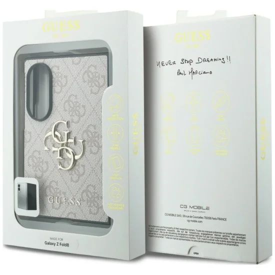Калъф Guess Hardcase 4G Big Logo (GUHCZFW84GMGPI) - Samsung Galaxy Z Fold8 - Розов