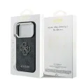 Калъф Guess Hardcase 4G Big Resin Logo (GUHCP18L6P4SRMLK) - iPhone 18 Pro - Черен