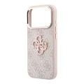 Калъф Guess Hardcase 4G Big Resin Logo (GUHCP18L6P4SRMLP) - iPhone 18 Pro - Розов