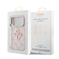 Калъф Guess Hardcase 4G Big Resin Logo (GUHCP18L6P4SRMLP) - iPhone 18 Pro - Розов