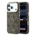 Калъф Guess Hardcase 4G Big Resin Logo (GUHCP18L6P4SRMLW) - iPhone 18 Pro - Кафяв