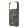 Калъф Guess Hardcase 4G Big Resin Logo (GUHCP18L6P4SRMLW) - iPhone 18 Pro - Кафяв