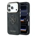 Калъф Guess Hardcase 4G Big Resin Logo (GUHCP18X6P4SRMLK) - iPhone 18 Pro Max - Черен