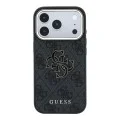 Калъф Guess Hardcase 4G Big Resin Logo (GUHCP18X6P4SRMLK) - iPhone 18 Pro Max - Черен