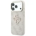 Guess - Hardcase 4G Big Resin Logo (GUHCP18X6P4SRMLP) - iPhone 18 Pro Max / iPhone 17 Pro Max - Pink