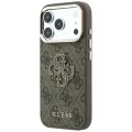 Guess - Hardcase 4G Big Resin Logo (GUHCP18X6P4SRMLW) - iPhone 18 Pro Max / iPhone 17 Pro Max - Brown