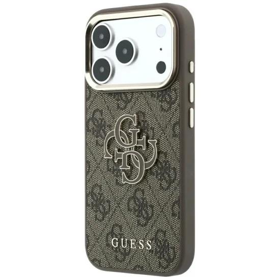 Guess - Hardcase 4G Big Resin Logo (GUHCP18X6P4SRMLW) - iPhone 18 Pro Max / iPhone 17 Pro Max - Brown