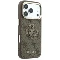 Guess - Hardcase 4G Big Resin Logo (GUHCP18X6P4SRMLW) - iPhone 18 Pro Max / iPhone 17 Pro Max - Brown