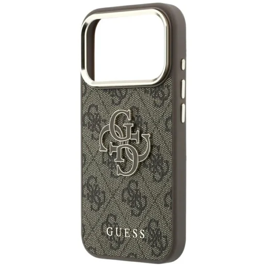 Guess - Hardcase 4G Big Resin Logo (GUHCP18X6P4SRMLW) - iPhone 18 Pro Max / iPhone 17 Pro Max - Brown