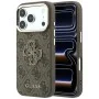 Калъф Guess - Hardcase 4G Big Resin Logo (GUHCP18X6P4SRMLW) - iPhone 18 Pro Max / iPhone 17 Pro Max - Кафяв