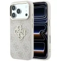 Калъф Guess Hardcase 4G Big Strass Logo (GUHCP18L6P4DSMLP) - iPhone 18 Pro / iPhone 17 Pro - Розов